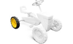 Колесо 9x2 Farm, желто-черное, заднее правое