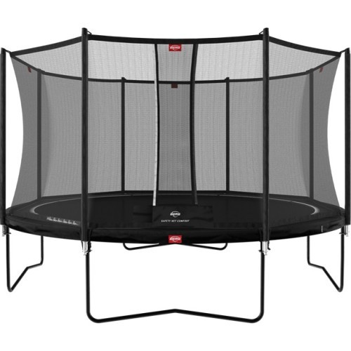 Батут BERG Favorit Regular 430 Black + защитная сетка Comfort