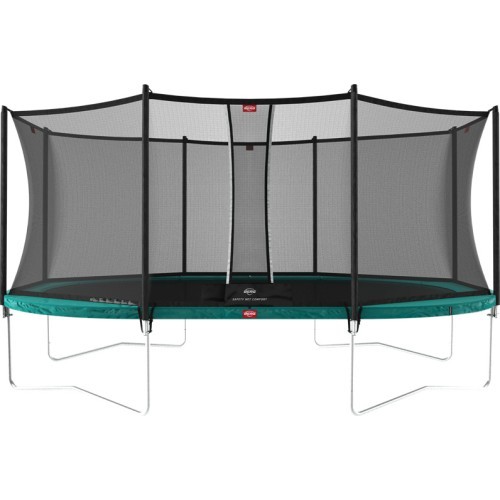 Батут BERG Grand Favorit Regular 520, зелёный + защитная сетка Comfort