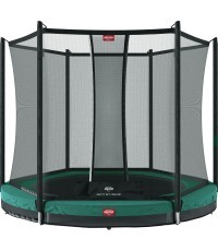 Батут BERG Favorit InGround 330 зелёный + защитная сетка Comfort