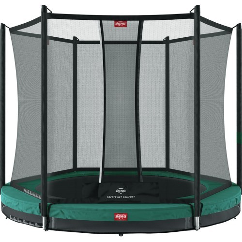 BERG Favorit InGround 330 zaļš batuts + drošības tīkls Comfort
