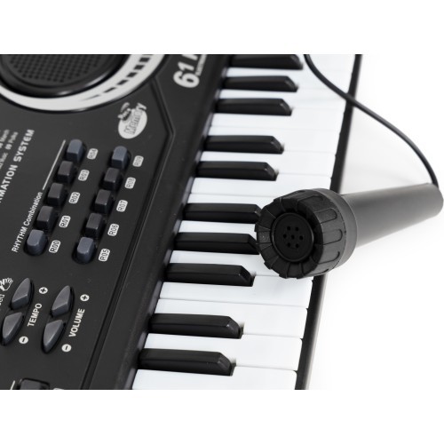 Keyboard piano for kids with microphone + power supply