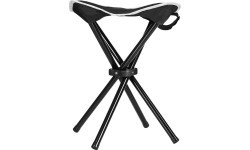 NC3010 BLACK CAMPING STOOL NILS CAMP