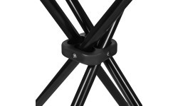 NC3010 BLACK CAMPING STOOL NILS CAMP