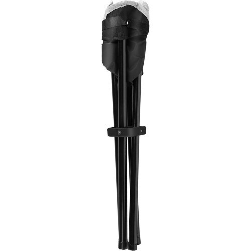Черный кемпинговый табурет NC3010 NILS Camp