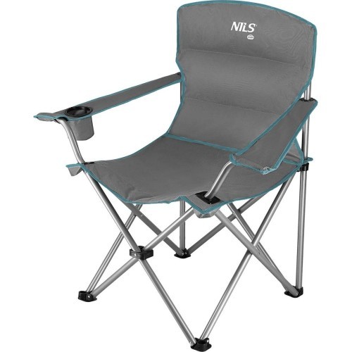 Pelēkzaļš kempinga krēsls NC3079 Nils Camp