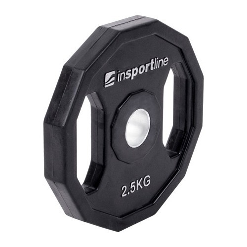 Ar gumiju pārklāts svara disks inSPORTline Ruberton 2,5 kg
