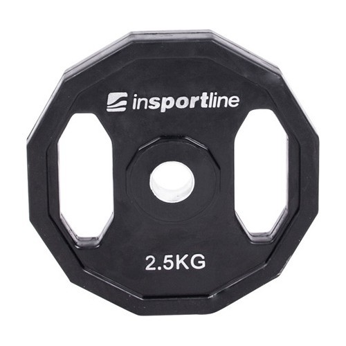 Ar gumiju pārklāts svara disks inSPORTline Ruberton 2,5 kg