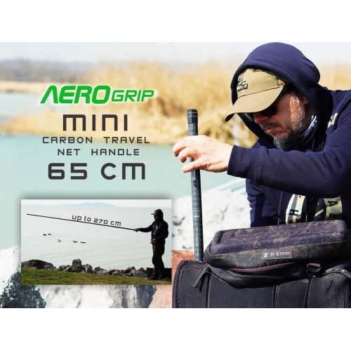 ZFISH Aero Grip ceļojumu tīkla rokturis, 2,70 m