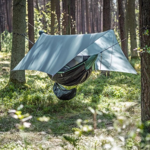 Тент для сна на земле Lesovik ZMORA silver pine