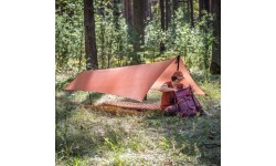 Тент для сна на земле Lesovik ZMORA terra rosa