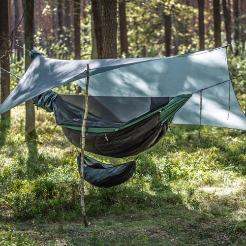 Lesovik šūpuļtīkla tents HEKSA silver pine