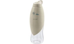 Silicone Bottle Hunter Letter 550ml, with a Bowl, Beige