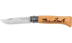 Нож Opinel No.8 Inox, дуб, серия Animal – заяц