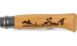 Нож Opinel No.8 Inox, дуб, серия Animal – заяц