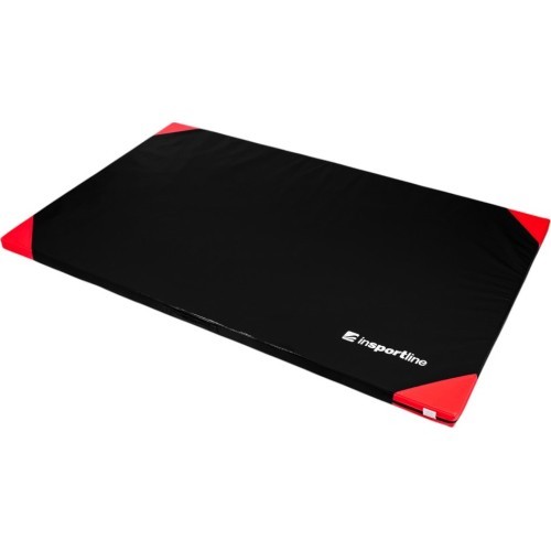 Гимнастический мат inSPORTline Gabyk T90 200 x 120 x 6 см - Чёрный