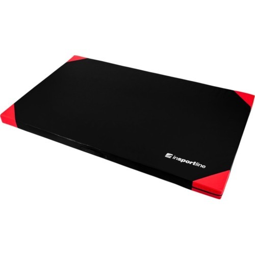 Gymnastics Mat inSPORTline Munakor T60 200 x 120 x 10 cm - Black