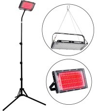 Infrasarkana LED lampa ar statīvu inSPORTline Elbasan