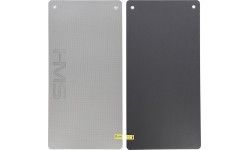 Fitnness Mat HMS Premium MFK07 Light Grey-Black, 120x60cm, EVA 15mm