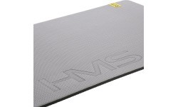 Fitnesa paklājs HMS Premium MFK07 gaiši pelēks-melns, 120 x 60 cm, EVA, 15 mm