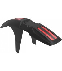 Priekšējais dubļusargs ZEFAL FM30 27,5+-29" (melns/sarkans)