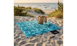 Коврик для пикника Nils Camp NC2224, 200 x 200 см, бирюзовый