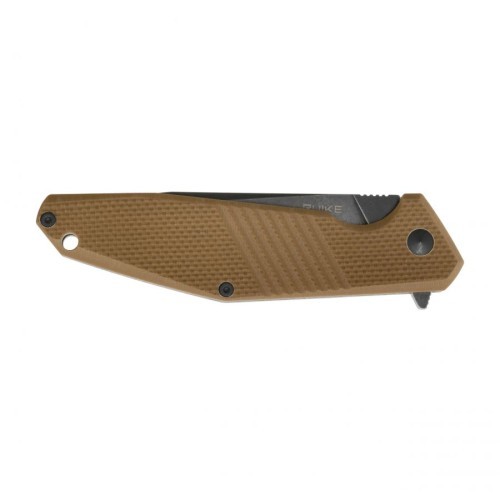 Ruike D191-W brown and black folding knife