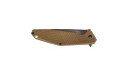 Ruike D191-W brown and black folding knife
