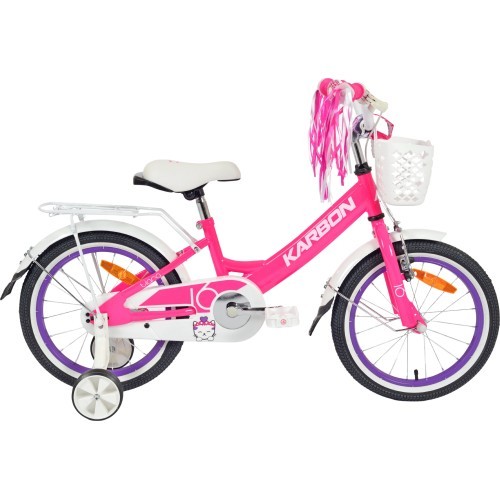 Karbon Tiara 16 bike, pink