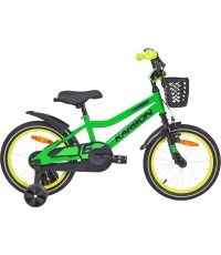 Dviratis Karbon Comet 16 green neon