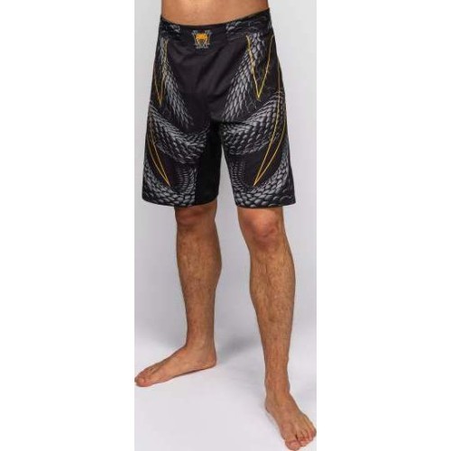 Venum Matupa MMA šorti, melni/pelēki/zelta