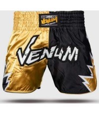 Шорты для муай-тай Venum Inferno 2.0, чёрно-золотые