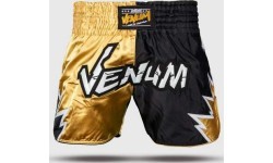 Шорты для муай-тай Venum Inferno 2.0, чёрно-золотые