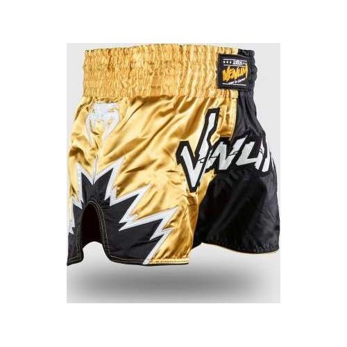 Venum Inferno 2.0 Muay Thai šorti, melni/zelta
