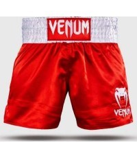 Шорты Venum Classic Muay Thai, красные