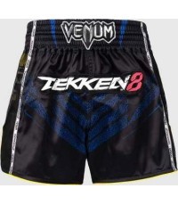 Шорты для муай-тай Venum x TEKKEN 8 King, черно-желтые