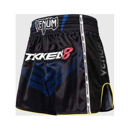 Venum x TEKKEN 8 Muay Thai šorti King, melni/dzelteni