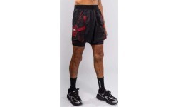 Venum Matupa Training Shorts - Black/Red/Silver