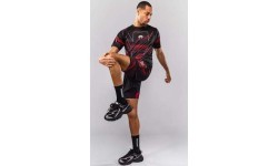 Venum Matupa Training Shorts - Black/Red/Silver