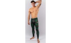Venum Matupa vīriešu legingi (spats), melns/zaļš/zelta