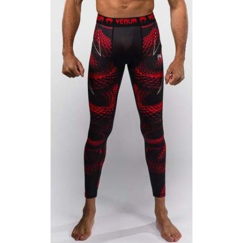 Леггинсы Venum Matupa - Black/Red/Silver