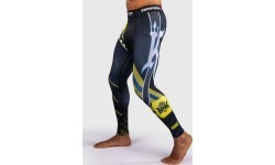 Venum x TEKKEN 8 Spats King legingi melni-dzelteni