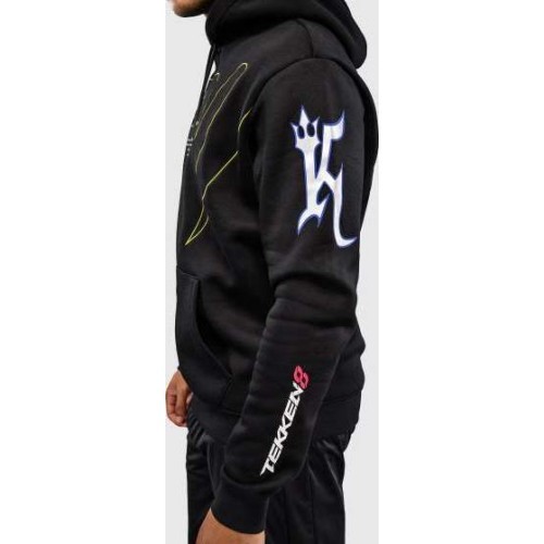 Худи Venum x TEKKEN 8 - King - чёрный/жёлтый