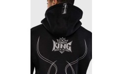 Venum x TEKKEN 8 kapuces džemperis - King - melns/dzeltens