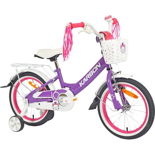 Velosipēds Karbon Tiara 16, violets