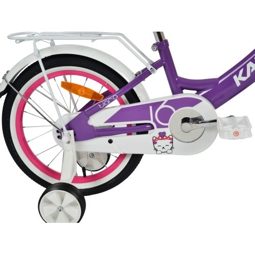 Velosipēds Karbon Tiara 16, violets
