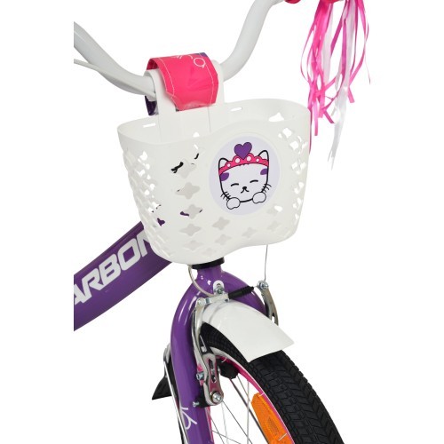 Velosipēds Karbon Tiara 16, violets