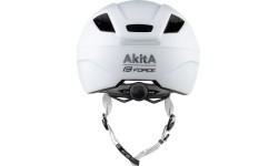 Bērnu velosipēda ķivere FORCE Akita, izmērs XS-S (48-54 cm), balta