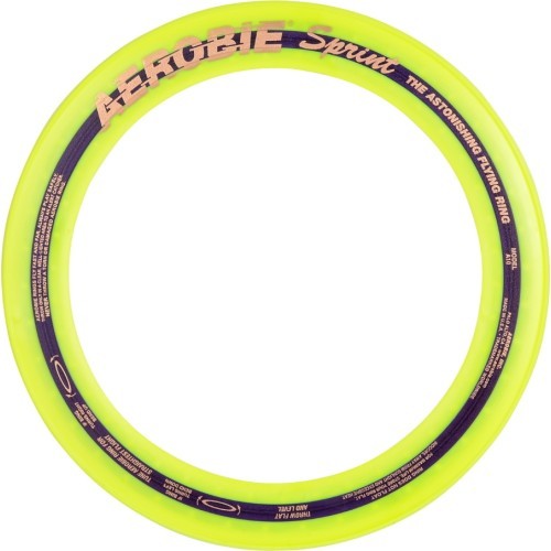 Lidojošais disks Aerobie SPRINT - Dzeltena