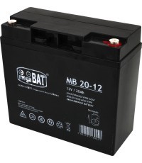 Transportlīdzekļu detaļu akumulators 12V/20AH